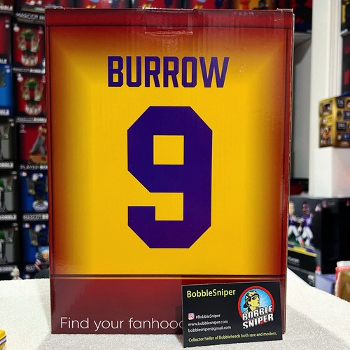 Bobblehead exclusivo de Joe Burrow LSU Tigers "Sports Illustrated Cover" NCAA #100 - Imagen 11 de 12