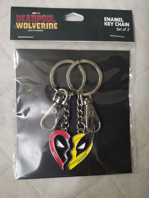   ️  NEU Deadpool 3/Wolverine Best Friends Film/Film Promo Schlüsselanhänger/Key Chain