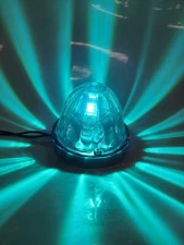 JML 1157 CYAN LED Bulb ONLY 2 Wire for Watermelon Glass Lens (SET/2)