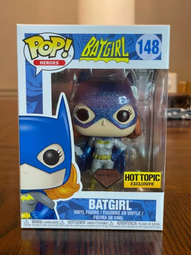 Funko POP! Batgirl DC Comics Heroes Diamond Collection Hot Topic Exclusive #148
