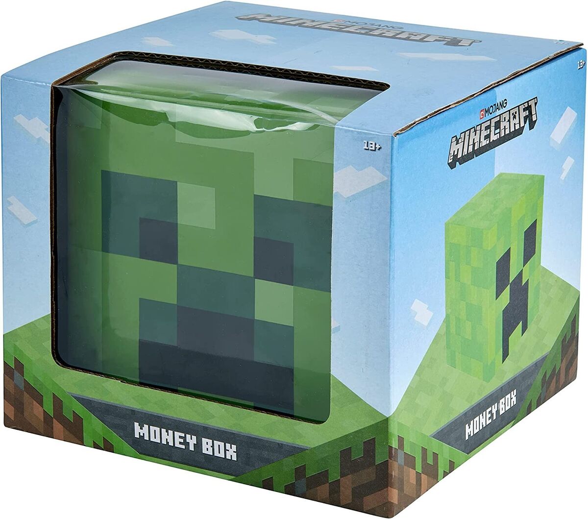 Minecraft Creeper Face Money Bank