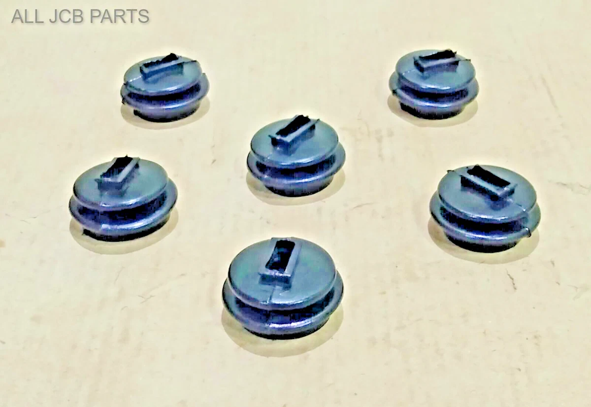 Jcb Parts - Valve Block Boot Rubber, 6 Pcs. (Part No. 25/624302  