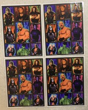 WCW NWO WRESTLERS Classic STICKERS 1999 Hulk Hogan, Sting, Goldberg, Bret Hart