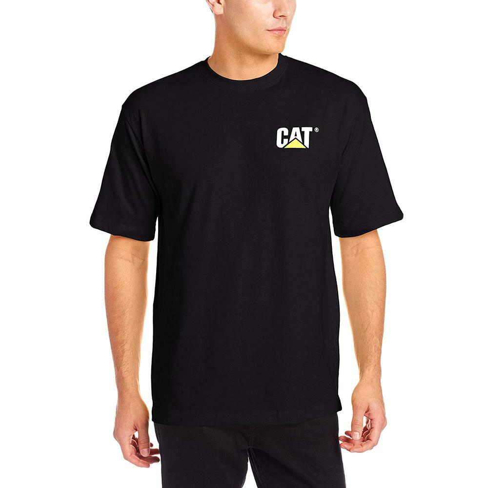 Caterpillar T shirt Men CAT Long Sleeve Graphic Logo Tee T- Shirts