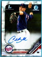 2019 Bowman  CHROME  Autograph Auto  Andrew Bechtold Card # CPA-ABE