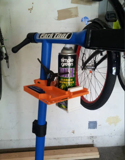 Bandeja de herramientas y piezas para soporte de bicicleta para Park Tool PCS-9 y Spin Doctor Pro G3