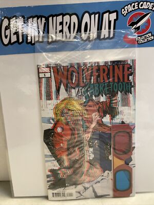 Wolverine Vs Sabretooth 3-D Poly-bagged Marvel Comic