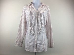 lane bryant white button down shirt