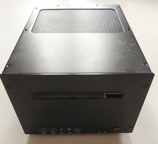 Mini PC Gehäuse ITX Wohnzimmer Silent Fanles...