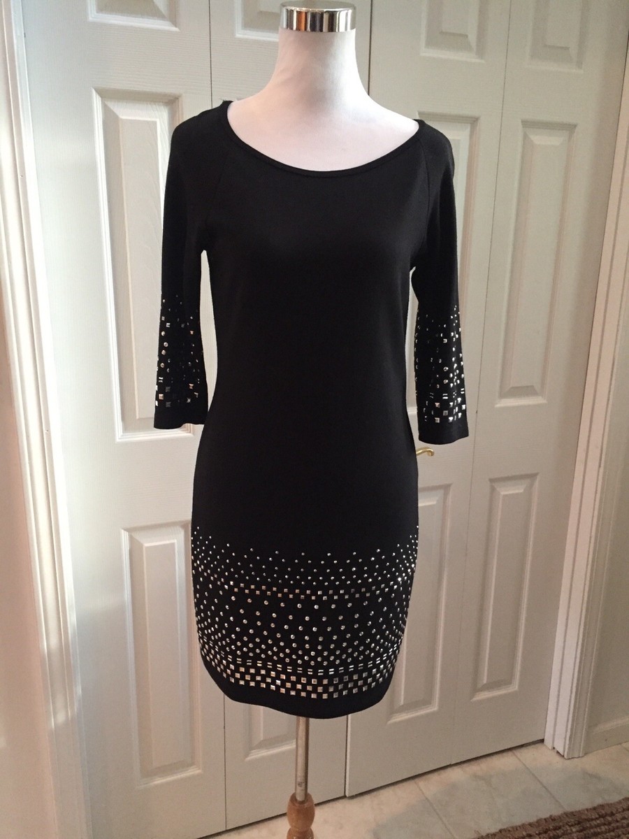 black dress with silver studs GIGI PIP Rendon Gus Crown main image 0