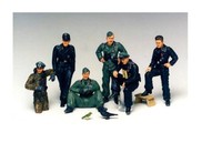 "Tamiya 35201 - 1/35 Figuren Set Dt. Panzerbesatzung - Neu"