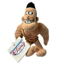 Disney Store Exclusive George From George of the Jungle Mini Bean Bag Plush Tags