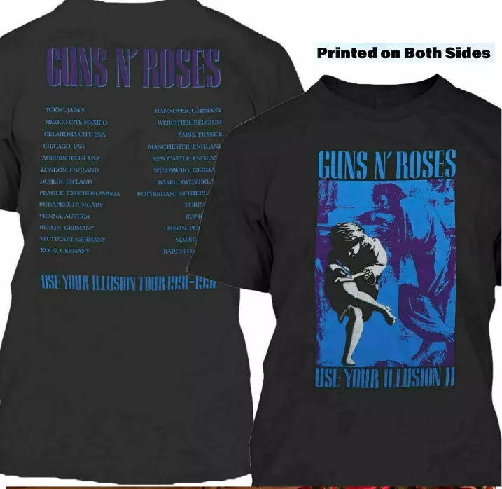 Camiseta rock Guns N' Roses User Your Illusion