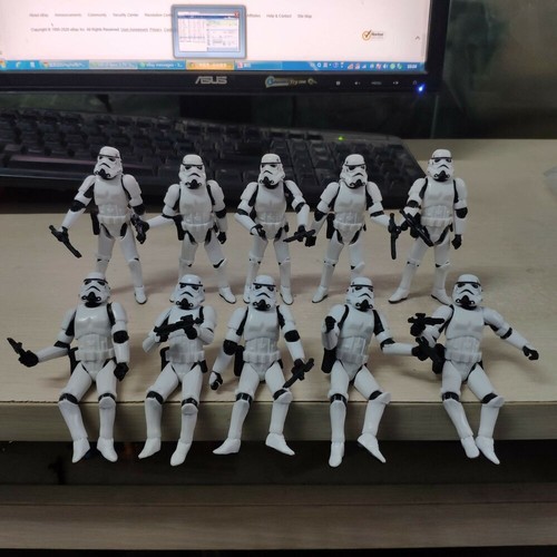 1/5/10Pcs 3.75" 10cm Action Fiugre + Guns Star Wars Stormtroopers OTC Toys Gifts - Picture 11 of 11