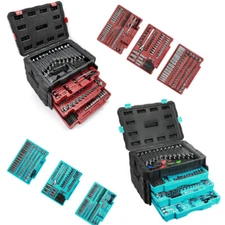 450-Piece/497-Piece Mechanics Tool Set Professional Tool Kit Automotive Tool Kit