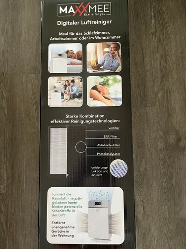 Luftreiniger Luft HEPA Filter Bakterien Aktivkohle Pollen Ionisator NEU & OVP - Bild 14 von 15