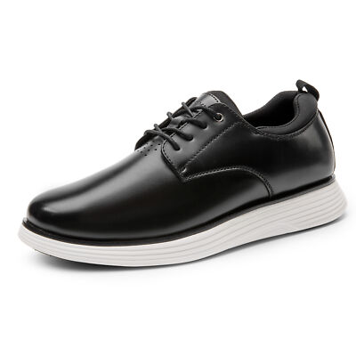 Men's Dress Sneakers Casual Classic Derby Oxfords Lace-Up