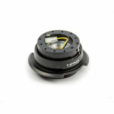 NRG Innovations SRK-280BK Quick Release Gen 2.8 Black Body Black Ring NEW