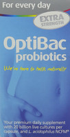 Optibac Probiotics For Every Day Extra Strength - Pack Of 90 Capsules Optibac Probiotics For Every Day Extra Strength - Pack Of 90 Capsules