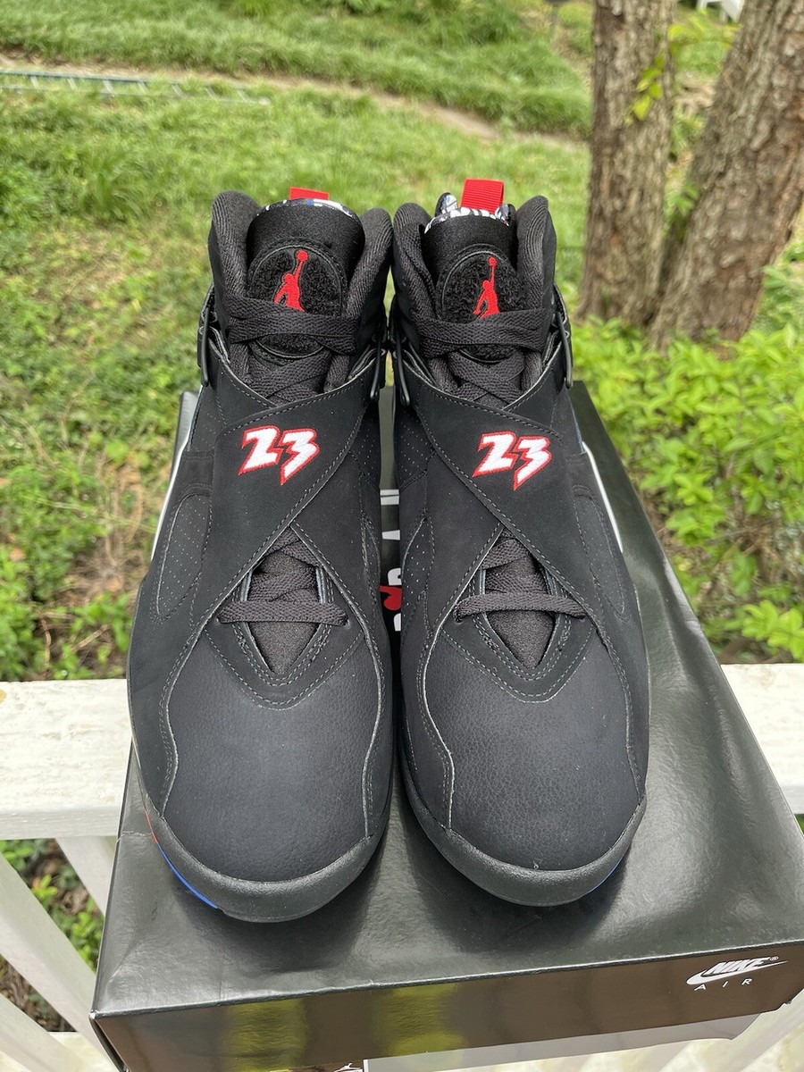 Air Jordan 8 Retro Playoffs 2023 Men's DS Size 12 Black True