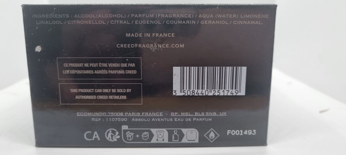 CREED ABSOLU AVENTUS for MEN 2.5 oz - 75 ml EDP NEW & SEALED CREED ABSOLU AVENTUS for MEN 2.5 oz - 75 ml EDP NEW & SEALED