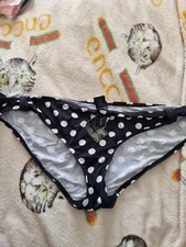 WOMENS LADIES black white next size 18 bikini bottoms BNWT SWIMWEAR