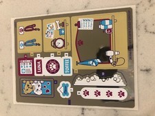 LEGO STICKER SHEET for 41124 Heartlake Puppy Daycare, New Genuine