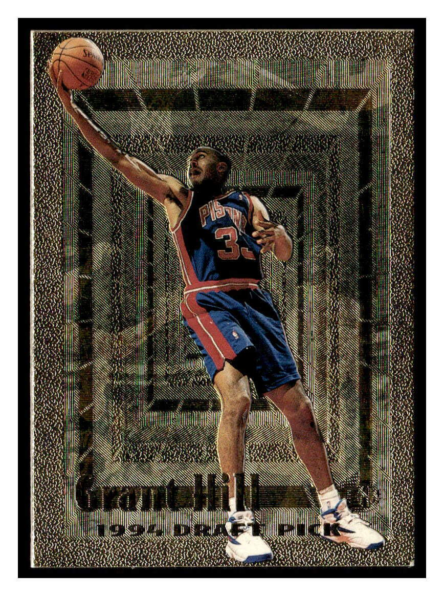 Grant Hill 1994 Topps Embossed 103 DPK Golden Idols