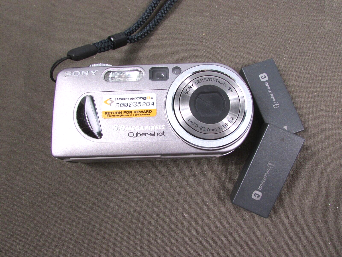 Sony Cyber-shot DSC-P10 5.0MP Digital Camera with Battery No Sony Cyber-shot DSC-P10 5.0MP Digital Camera with Battery No