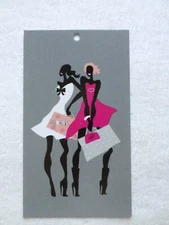 300 CLOT HING  HANG TAGS RETAIL TAGS CUTE FASHION BAG  HANGTAGS