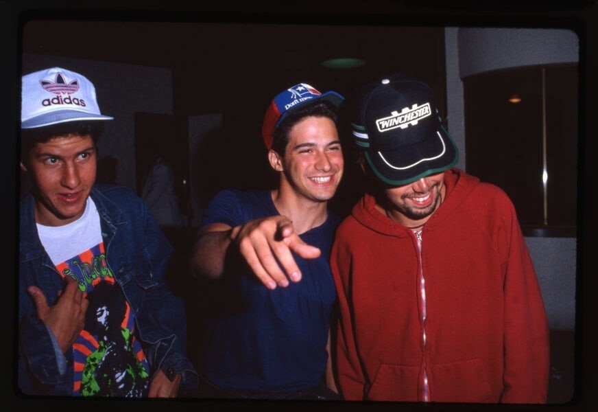 The Beastie Boys Hip Hop Rap Group Candid 1980's Original 35mm