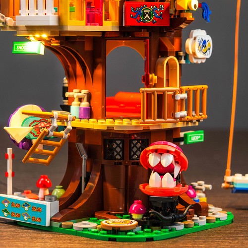 BrickBling LED Light Kit for LEGO Fantastical Tree House 71461 Model DIY Decor - Picture 7 of 16