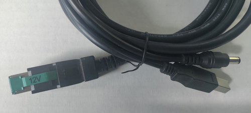 Cavo da USB a Y alimentato da 12 V DC e USB-B 3 m, per stampante POS # 01750249768 - Foto 2 di 8