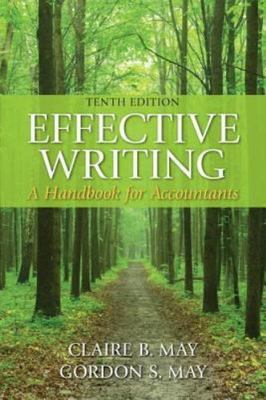 Effective Writing : A Handbook for Accountants ISBN 9780133579499