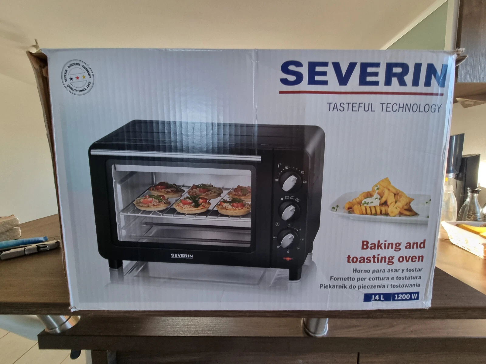 Severin baking and toast oven
Opens in a new window or tab