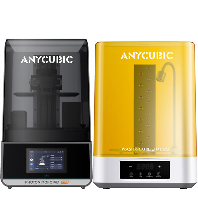 ANYCUBIC 405nm UV Harz Wash Cure 3+Photon Mono M7 Pro 14K LCD Resin 3D Drucker