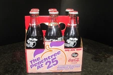 Coke 6-pack 1994 Peachtree at 25 Road Race Coca Cola Bottle Atlanta Track Club