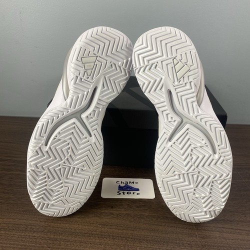 Adidas Adizero Cybersonic Tennis Shoes White Silver IG9516 Woman’s Sz 8 *used - Picture 8 of 11