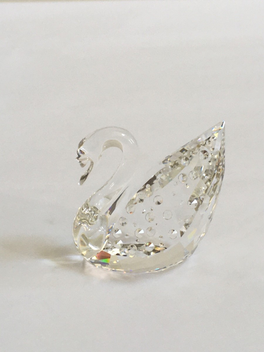 Swarovski Silver Crystal 100th Anniversary Centenary Swan in