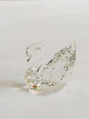 スワロフスキー　100周年記念スワン Swarovski Silver Crystal 100th Anniversary Centenary Swan in