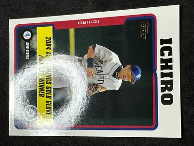 Ichiro Suzuki GG 2005 Topps #702 Seattle Mariners | eBay