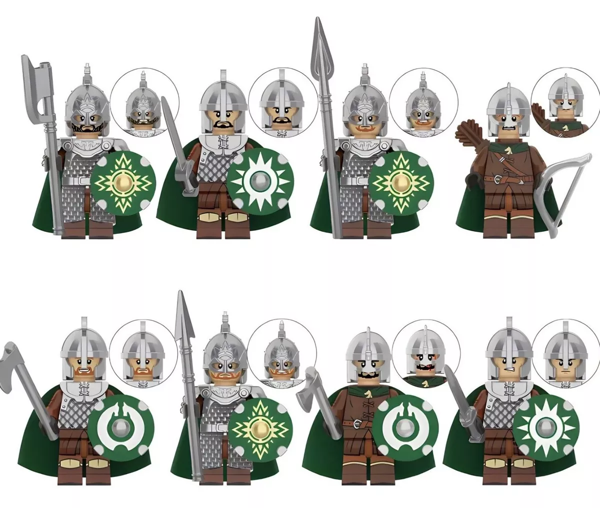 KORUIT XP-099 8 minifigures: One Piece