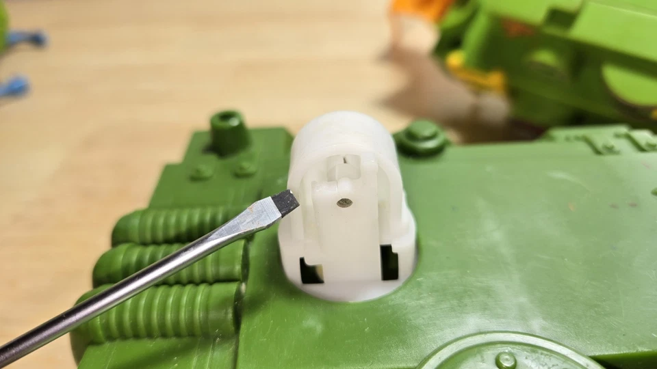 Leer Descripción ¡LANZADOR DE PIZZA BANDAI VINTAGE 1988 TMNT MUTANTE TORTUGAS NINJA! Foto 3 de 4