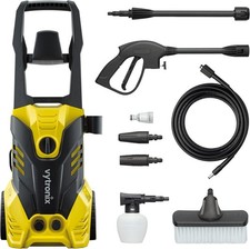 JETW1800 Powerful Electric Pressure Washer 1800W | 135 Bar | Jet Wash Kit | High