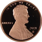 2021-S Lincoln Shield Cent Proof — photo from another recent sale