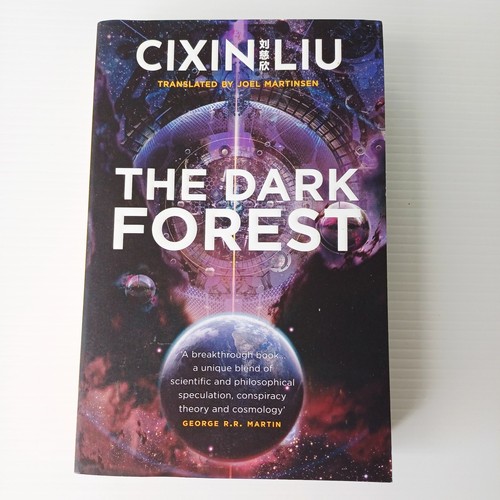 The Dark Forest Cixin Liu Paperback Science Fiction Three Body Problem Series 2