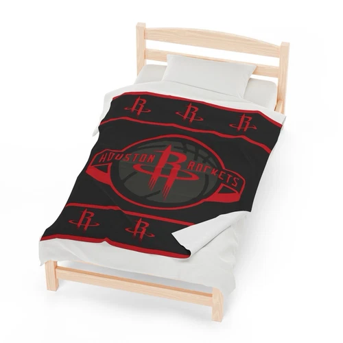 houston rockets Velveteen Plush Blanket, cloth cover covering nba