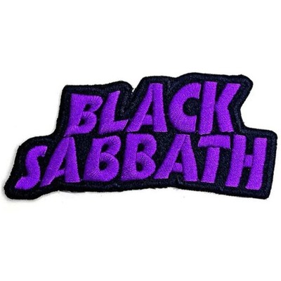 Black Sabbath Patch · Purple Logo · Band Aufnäher · Offizieller Merch