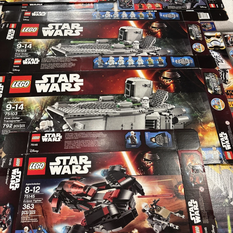 Lego Star Wars Disney Box Lot Of 12 - Image 2 of 4