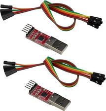 2PCS CP2102 Serial Module USB to TTL Converter Adapter UART Downloader 3.3V/5V